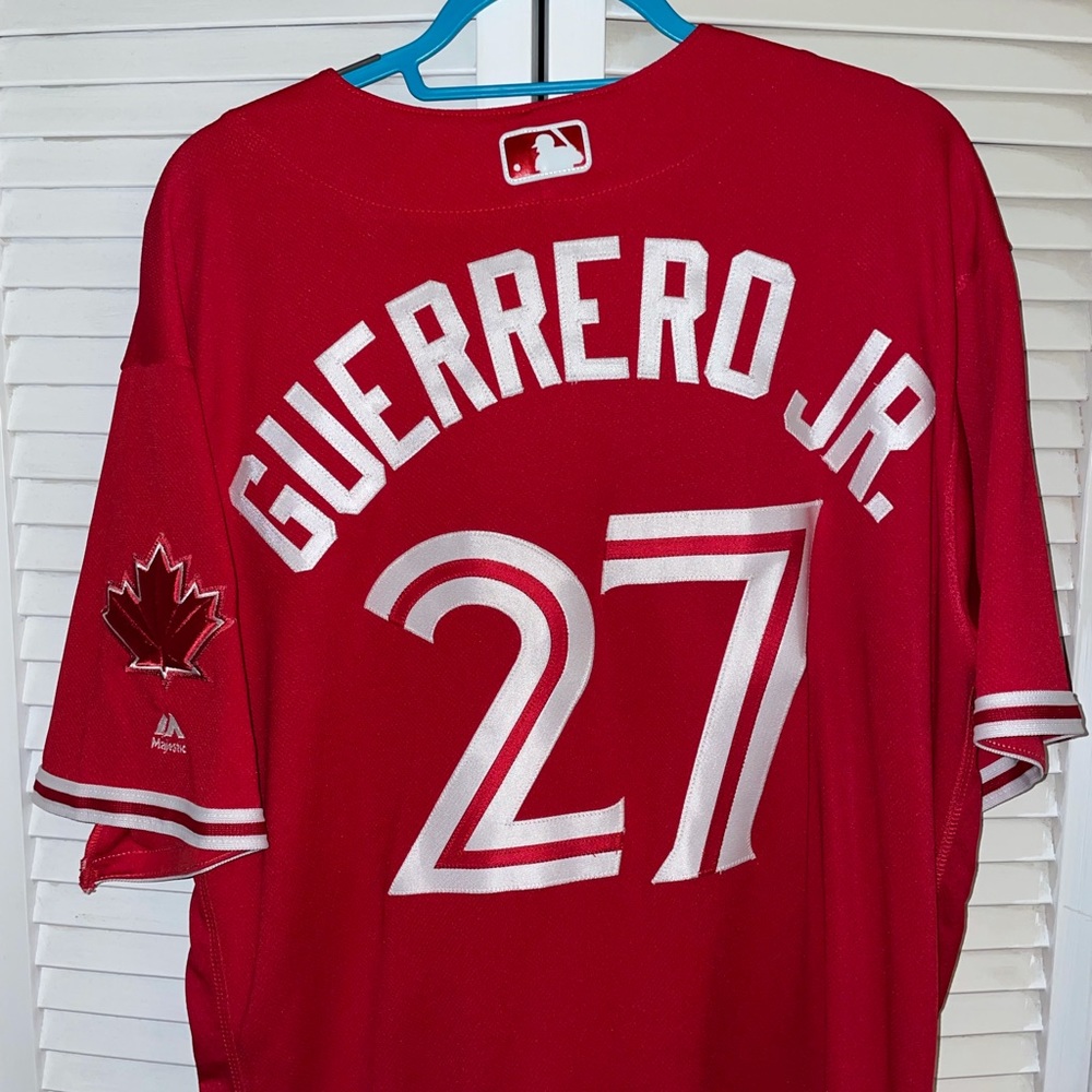 Vladimir Guerrero Jr Authentic Majestic Jersey - size 48